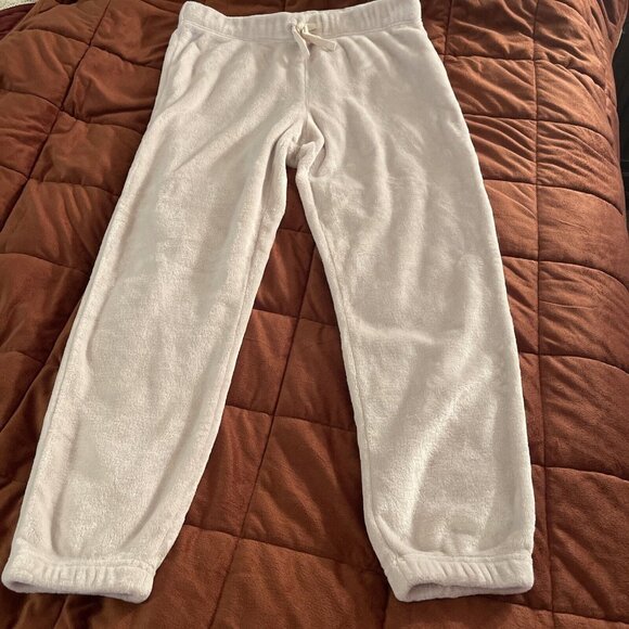 UGG Australia Pants - Authentic UGG Betsey Joggers Relaxed Fit High Waist Pants Teddy Bear Size L Moon